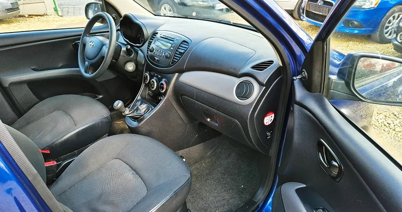 Hyundai i10 cena 14900 przebieg: 160000, rok produkcji 2012 z Głuszyca małe 781